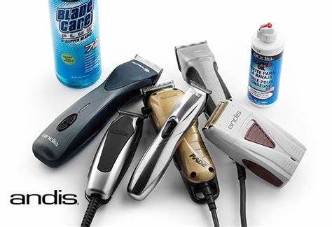 Andis clippers, trimmers, and accessories are designed to meet the needs of professional barbers and stylists.